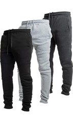 Ultra Performance 3 Pack Fleece Active Tech Joggers For Men, Men Sweatpants