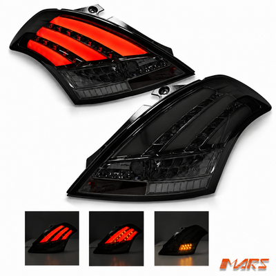Smoked LED Tail Lights for Suzuki Swift 2011-2017 Taillight FZ GA