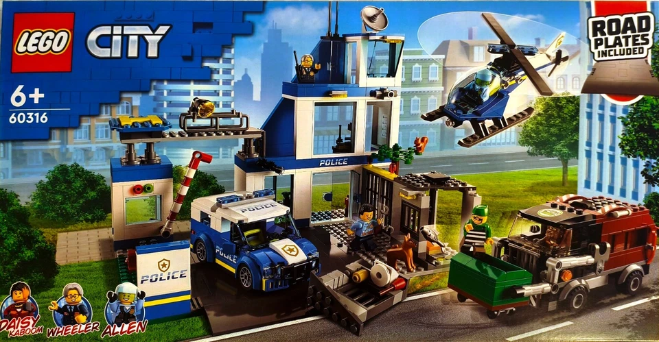 LEGO 60316 City Le Commissariat de Police - Photo 2/2