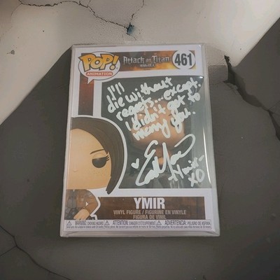Funko Pop - Ymir s Titan #1168 - Signed by Elizabeth Maxwell- JSA Certified 