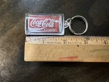 Coca Cola Keychain 1 3/4" Plastic