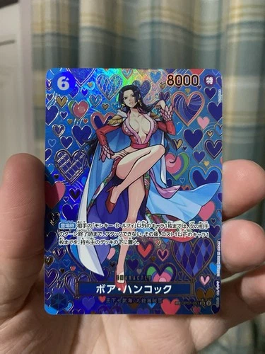 Boa Hancock OP07-051 SP SR Emperors in the New World Japanese ONE PIECE TCG NM!