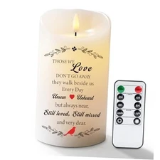 Homemory Memorial Candle Bereavement Sympathy Gifts for Loss of Loved One, 