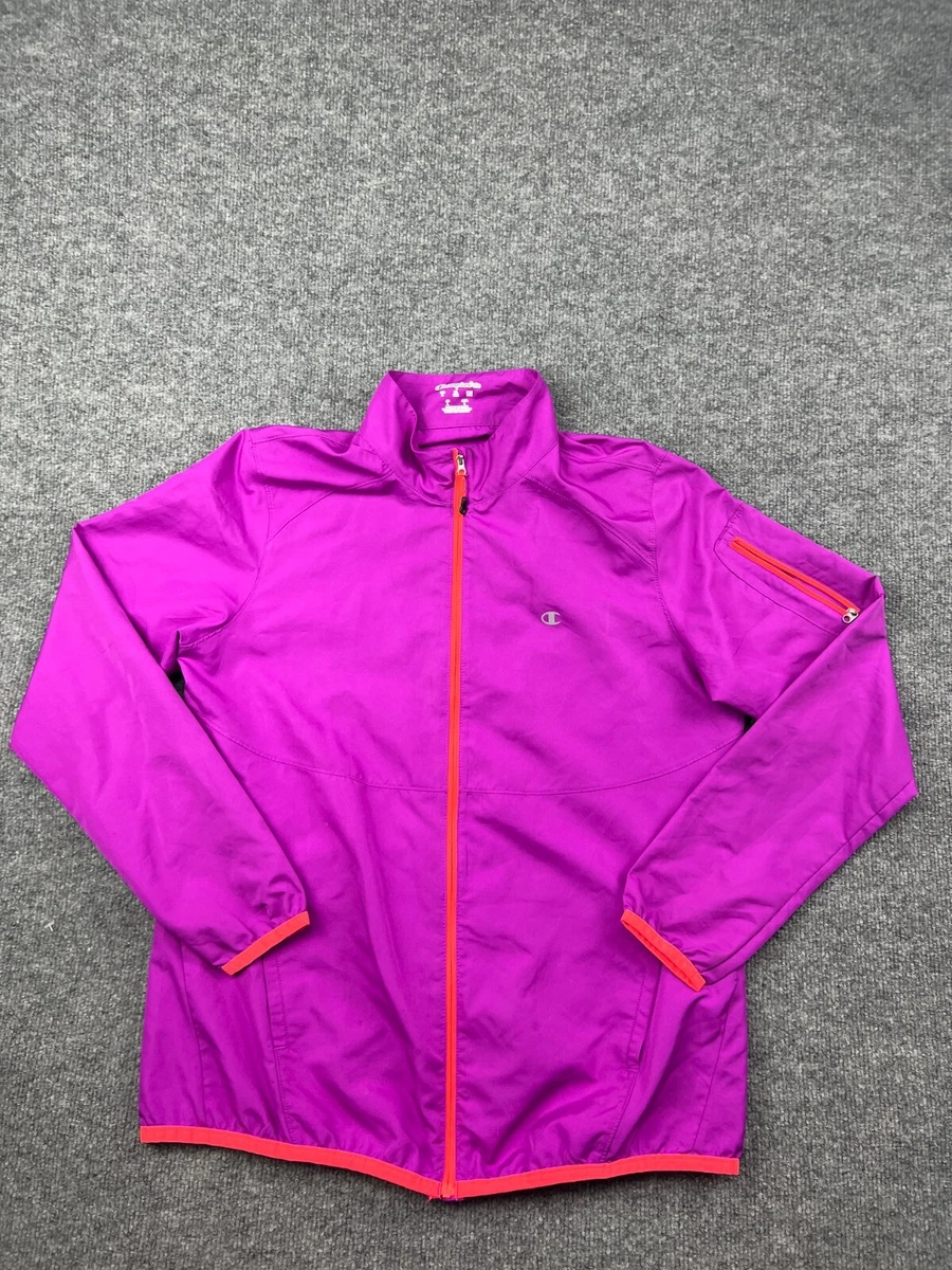 Women's champion windbreaker jacket cheap