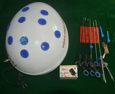 Laparoscopic Virtual Endo Training Box Medical Trainer Practicing Instrument Set