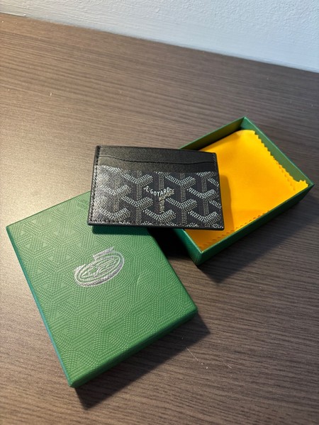 Tarjetero Goyard Negro Nuevo