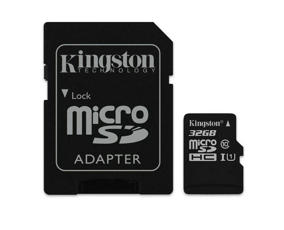 NEW KINGSTON MICRO SD 32GB SDHC MEMORY CARD 100% GENUINE - Image 2 of 2