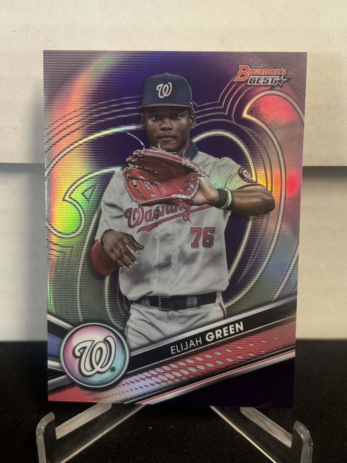 2022 Bowman's Best Top Prospects Purple Refractor /250 Elijah Green #TP-29