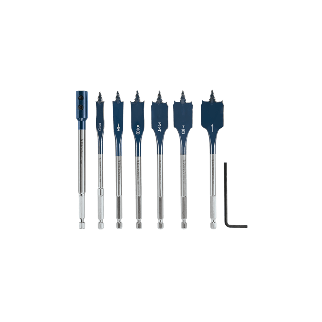 Bosch DSB5005 7-Piece Daredevil Spade Bit Set with Extension-image