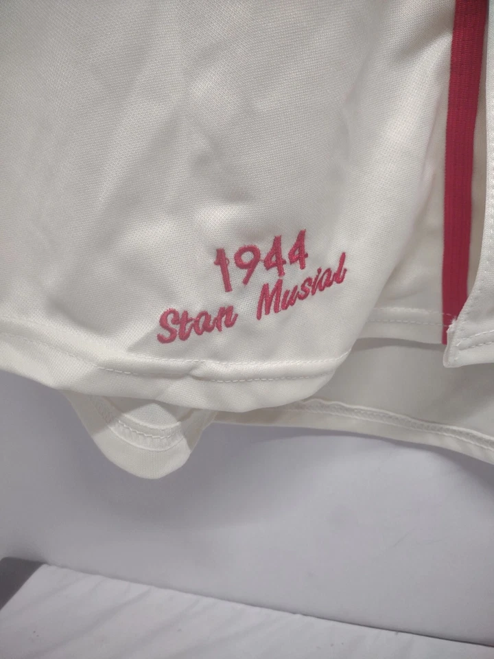 1944 Stan Musial Mitchell & Ness Cooperstown Collection Jersey - Size 48 T16 - Image 2 of 4