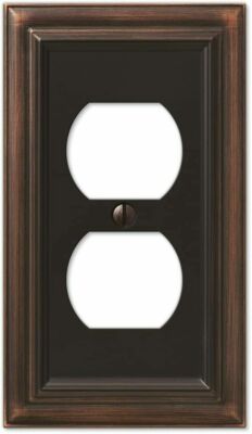 Elumina 56532, Duplex Wallplate, Aged Bronze, FREE SHIPPING 