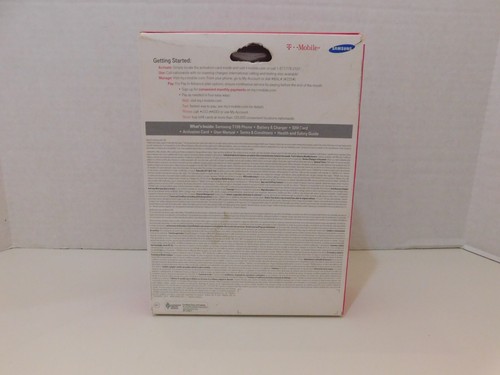T-Mobile Samsung SGH T199 Prepaid No contract 3G Cell Phone New Never Opened - Picture 5 of 5