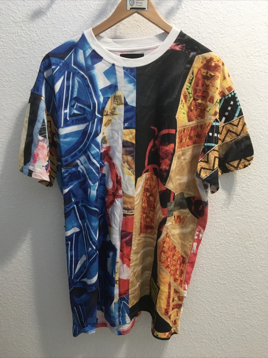 Pkcz exile tribe dr romanelli multicolored t shirt sz Xl Nwot | eBay
