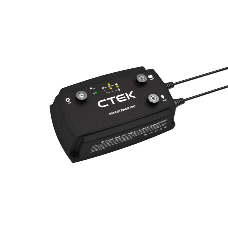 Chargeur de batterie CTEK SMARTPASS 120A 12V DC/DC 40-185 - Photo 1/1
