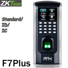ZKTeco F7plus TCP/IP Biometric Fingerprint Access Control+Attendance Time Clock