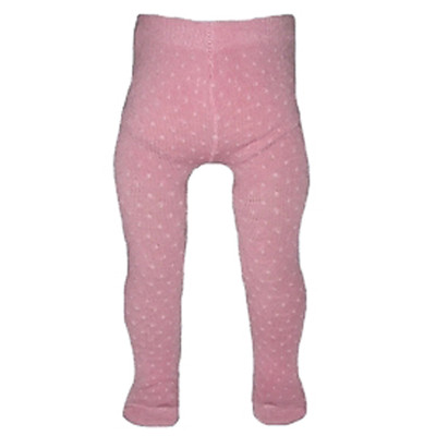Pink Tights with White Polka Dots Fits 18inch Dolls