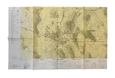 NIMA Military Joint Operations Graphic JOG Map of NOGALES, ARIZONA; MEXICO