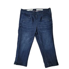 PILCRO LETTERPRESS Women 27 high rise denim cropped legging Jeans Anthropologie