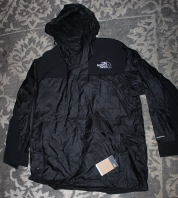 The North Face TNF Mens Sz XL Outline WindWall Black Jacket