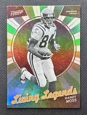 Randy Moss 2023 Panini Prestige Green Living Legends #LL-28