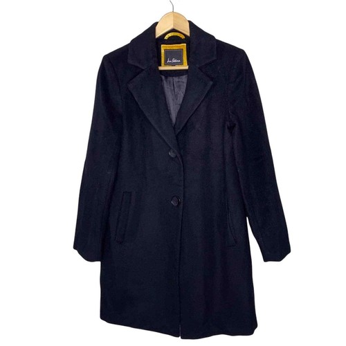 Black Wool Overcoat pea coat Size 