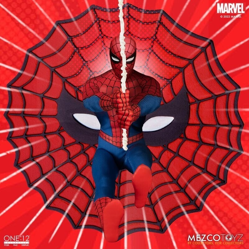 MEZCO ONE:12 COLLECTIVE THE AMAZING SPIDER-MAN Deluxe Action  