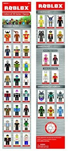 Roblox Action Collection - Champions of Roblox Six Figure Pack [Includes  Exclusive Virtual Item] 