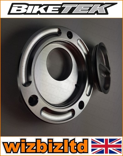 Biketek Silver Keyless Screw Fuel Cap Yamaha MT-09 Tracer 2015-2017 FFCY01 - Picture 11 of 12