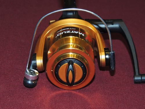 Nice Matzuo Model MTZ30R Medium Spinning Reel, Works Great - Picture 4 of 11