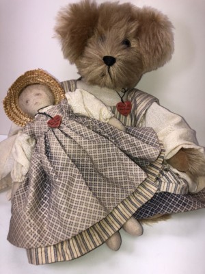 16  Pamela Wooly Bear & Vicki Crider Doll   Best Friends  Mo Hair #001 Of 100