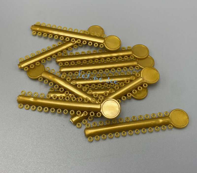 Élastiques Orthodontiques (Ligatures) - 43 Couleurs - Pour Bagues Dentaires