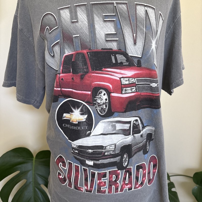 GM General Motors Chevy Silverado Truck  Graphic T Shirt Size S/M