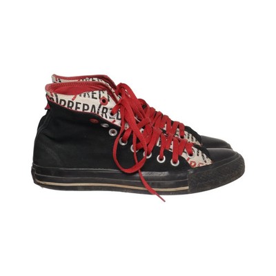 Converse, Canvas Sneaker, Größe: 41 1/2, Schwarz/Rot/Mehrfarbig, Damen #trq