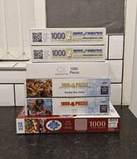 Jigsaw Puzzle Bundle Of 6 x 1000 Pieces All Complete 
