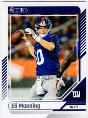2024 Panini Donruss Football Eli Manning No. 75 New York Giants