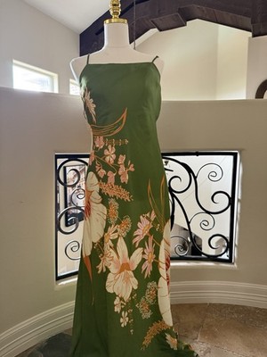 slim fit dress slacks Farm Rio Anthropologie Puff Sleeve Mini Dress Lime Small – Finds For You main image 0