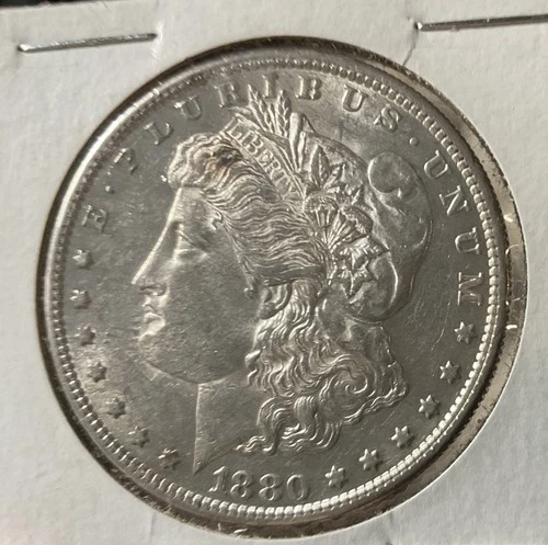 1880 S Morgan Silver Dollar $1 Brilliant Uncirculated