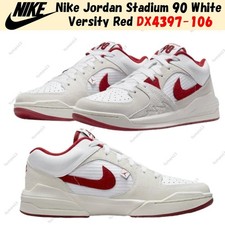 Size 12 - Air Jordan Stadium 90 White Varsity Red for sale online