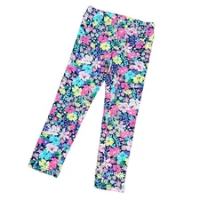 Carters Floral Pull on Pants Size 6