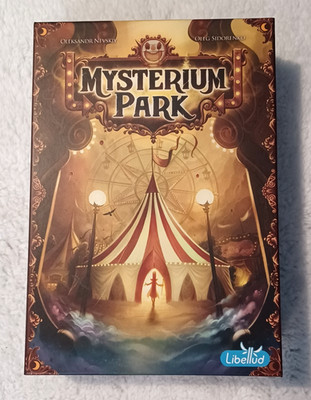 MYSTERIUM PARK Libellud Asmodee Mystery Board Game - 100% Complete - Used, NICE!