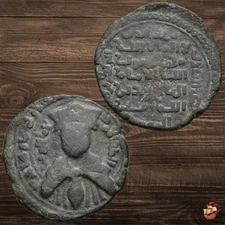 AYYUBIDS Dirhem coin - al Awhad Najm al-Din Ayyub - Mayyafariqin AYYUBID @q799