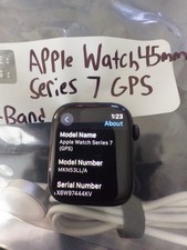 Apple Watch Series 7 45mm GPS WiFi Only Midnight Aluminum Case