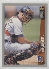 1996 Upper Deck Collector's Choice Silver Foil Signature John Flaherty #141 3t1