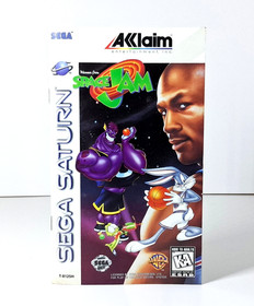 Space Jam (Sega Saturn, 1996) CIB Tested