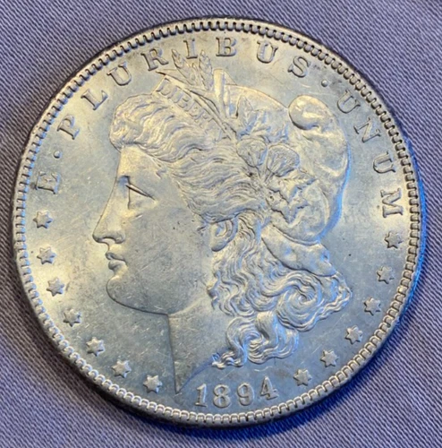 1894-S Morgan Dollar, Coveted Date Extreme Details - AU