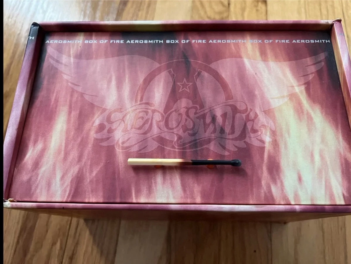 Aerosmith BOX OF FIRE 12CDセット 未開封　新品 1994 limited edition Aerosmith Box of Fire box set with 12x SEALED