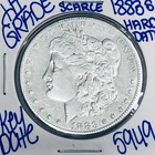 1883 S MORGAN SILVER DOLLAR AUTHENTIC HI GRADE U.S. MINT COIN RARE KEY DATE 5949