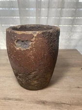 Rare Joseph Dixon Antique Foundry Crucible #18. Exceptional Patina