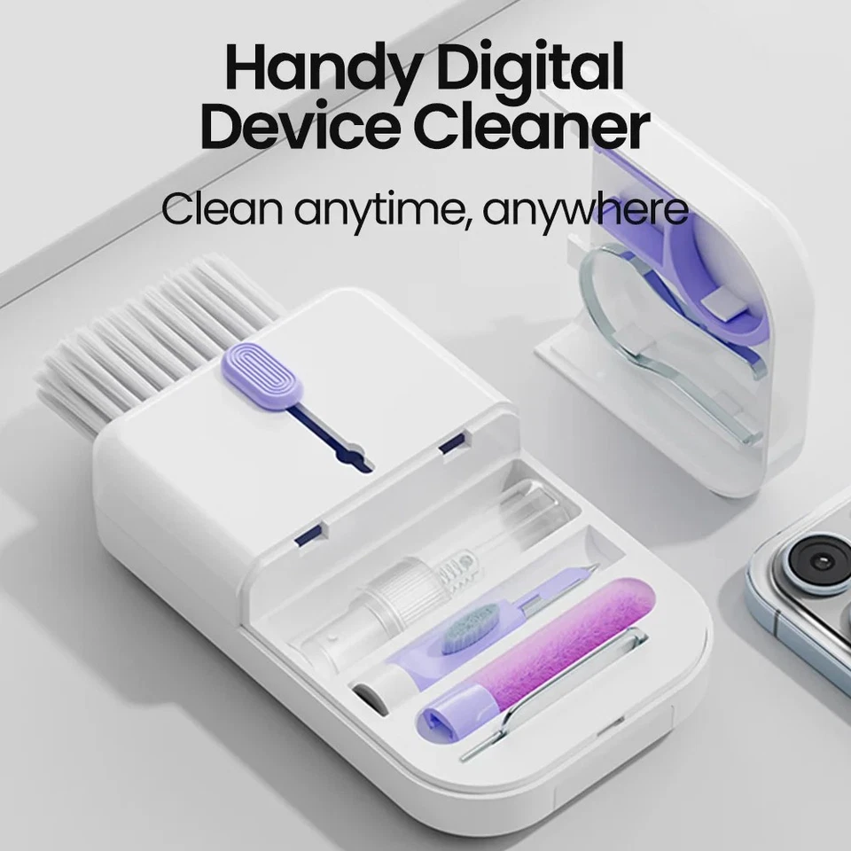 (2 pieces)-Keyboard Cleaning Brush Kit 11-in-1 Multifunction Digital Cleaning - Image 2 of 4