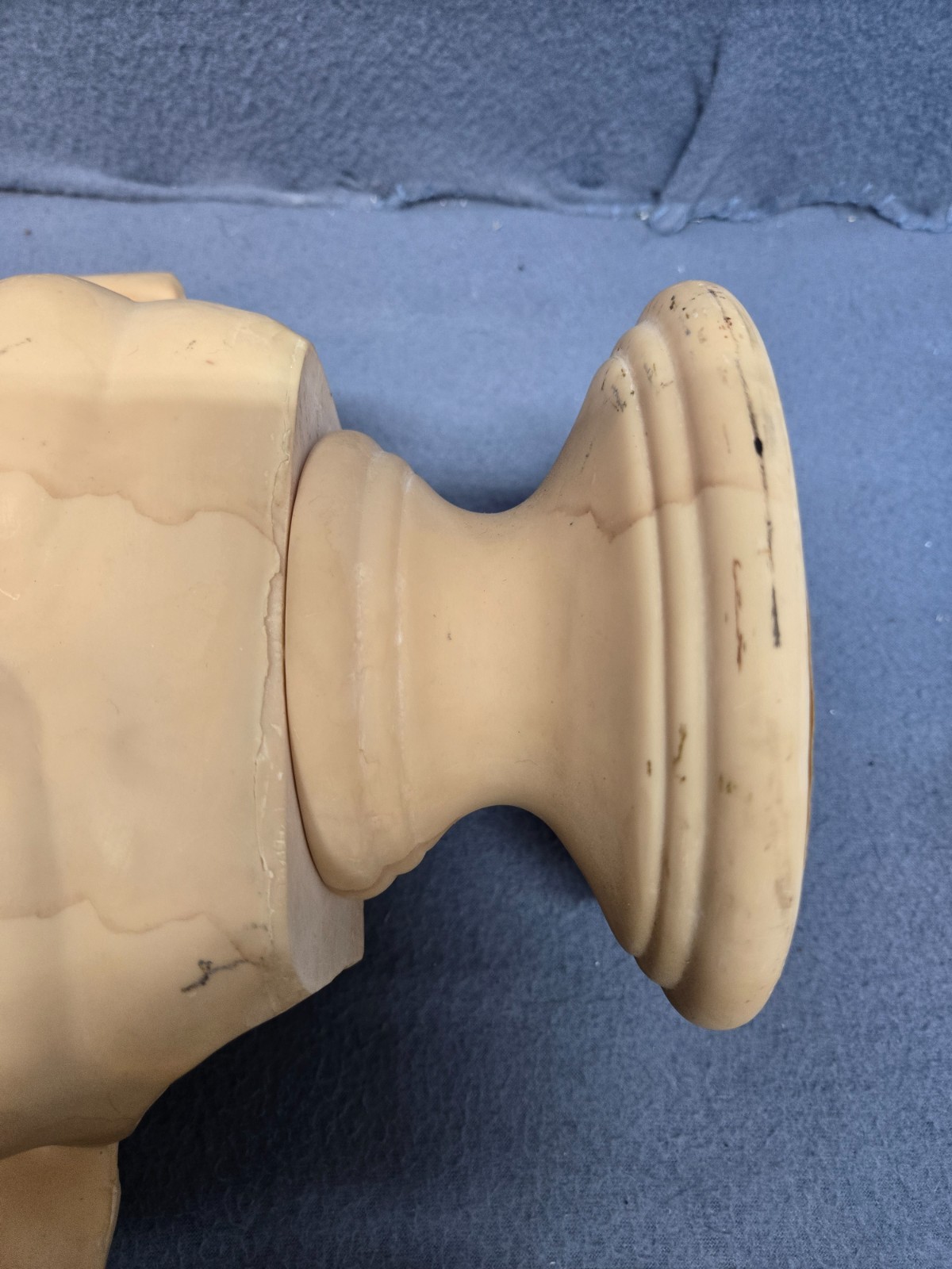 Alexander the Great, Caesar,  Bust, Sculpture Roman Empire, 17" tall faux marble